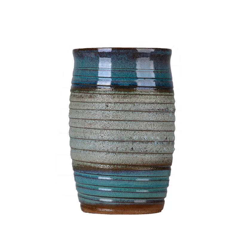 Is suing coarse pottery basin rose more meat flowerpot high spell the old running the tuba basin of large diameter zen restoring ancient ways China fall to the ground