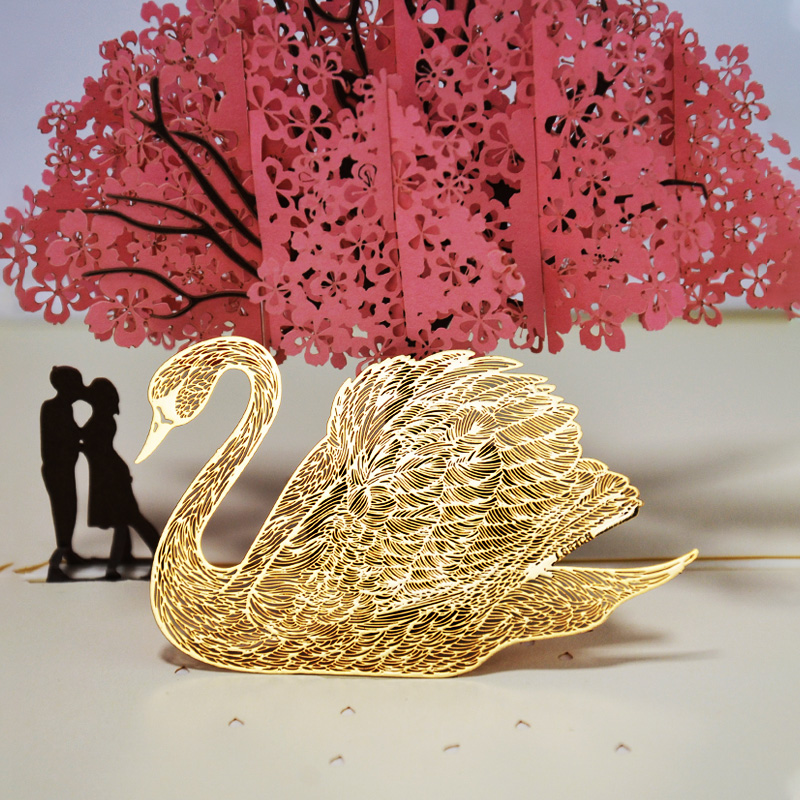 Courtesy Book Artisan Swan Bookmark Gift Plated 18K Gold Delicate Metal Brass Hollowed-out Creative Bookmarking Classical China Wind Beautifully Bookmarked For Making A Small Gift