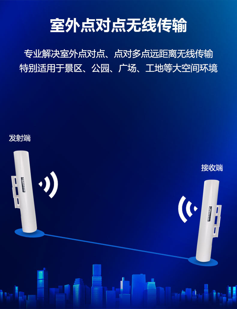 Сетевой мост zlwl/智联 无线桥接器一对电梯监视摄影镜头专用点对点桥接室外大功率wifi收发器1//3/5公里远距离传输 1/3/5