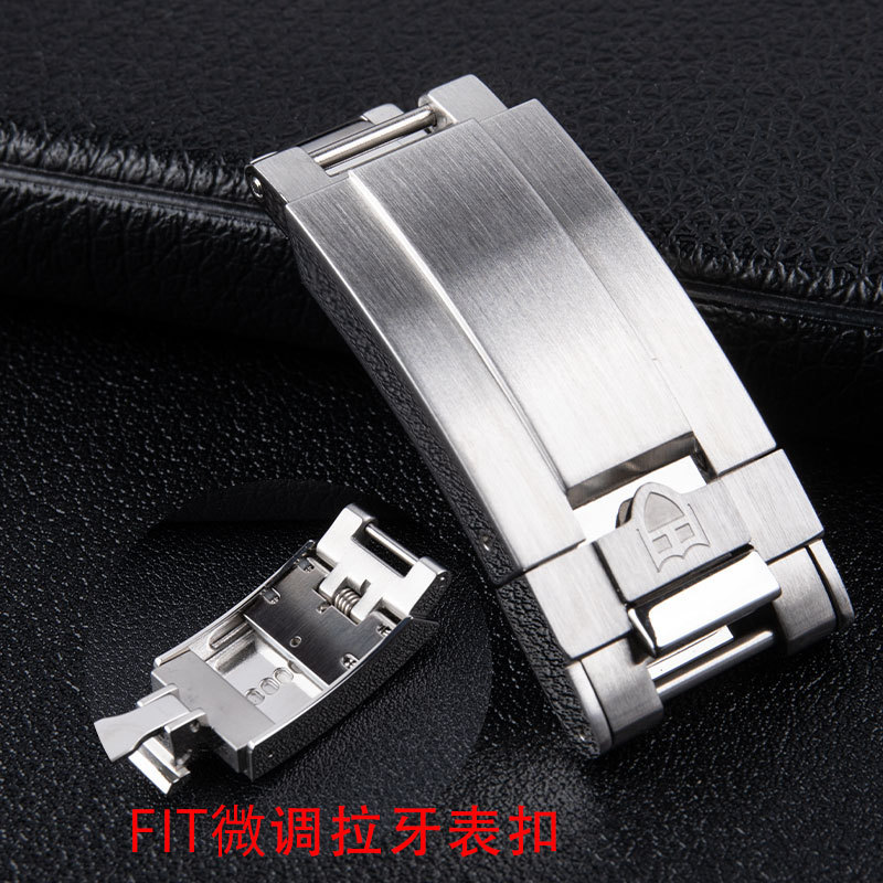 Suitable for Tudor Black Bay Steel Strap Watch Buckle, New Fit Fine-Tuning Buckle, 1958 Model 54 Steel Strap Buckle, 39mm Dial Three-Piece Buckle Suitable for Tudor Black Bay Steel Strap Watch Buckle, New Fit Fine-Tuning Buckle, 1958 Model 54 Steel Strap Buckle, 39mm Dial Three-Piece Buckle