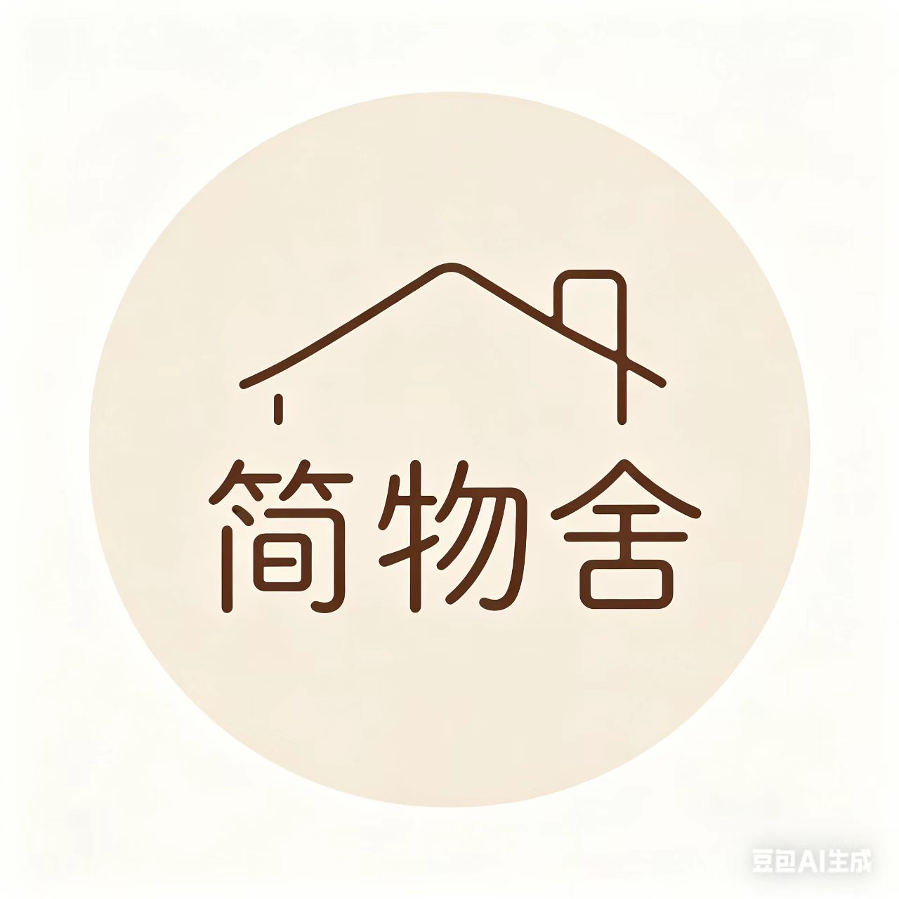 简物舍家居日用的LOGO