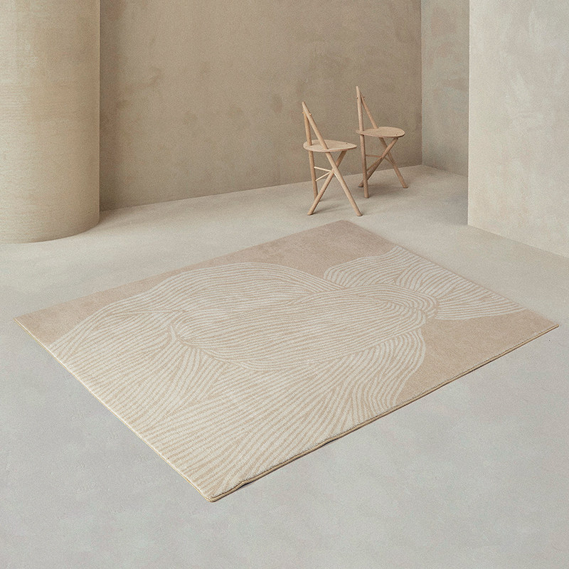 Su Xin Japanese plush carpet living room Japanese quiet light luxury home bedroom bedside room tea table blanket