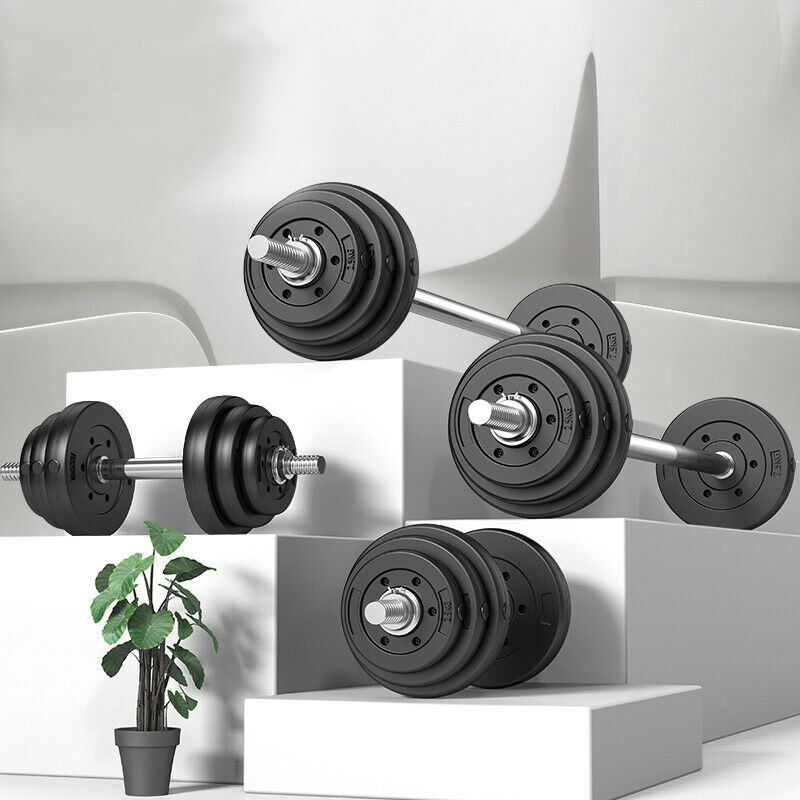 De Lion Austrian pole big hole barbell piece set gym rocker weight piece PVC mixed material environmentally friendly and tasteless