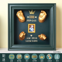 Трехмерные отпечатки рук из натурального дерева, чернильная подушечка, в 3d формате