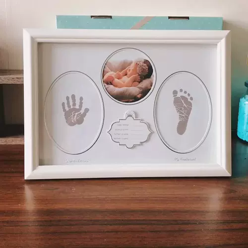 Детские отпечатки рук и ног для новорожденных для младенца, сувенир, креативная фоторамка, креативный подарок