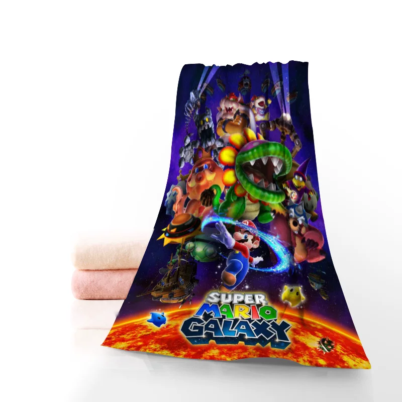 Bath-Towel Beach Super-Mario microfiber печать аниме Custo