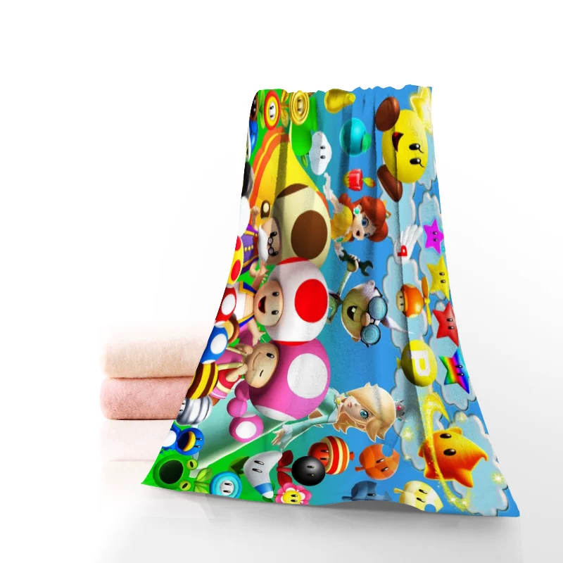 Bath-Towel Beach Super-Mario microfiber печать аниме Custo