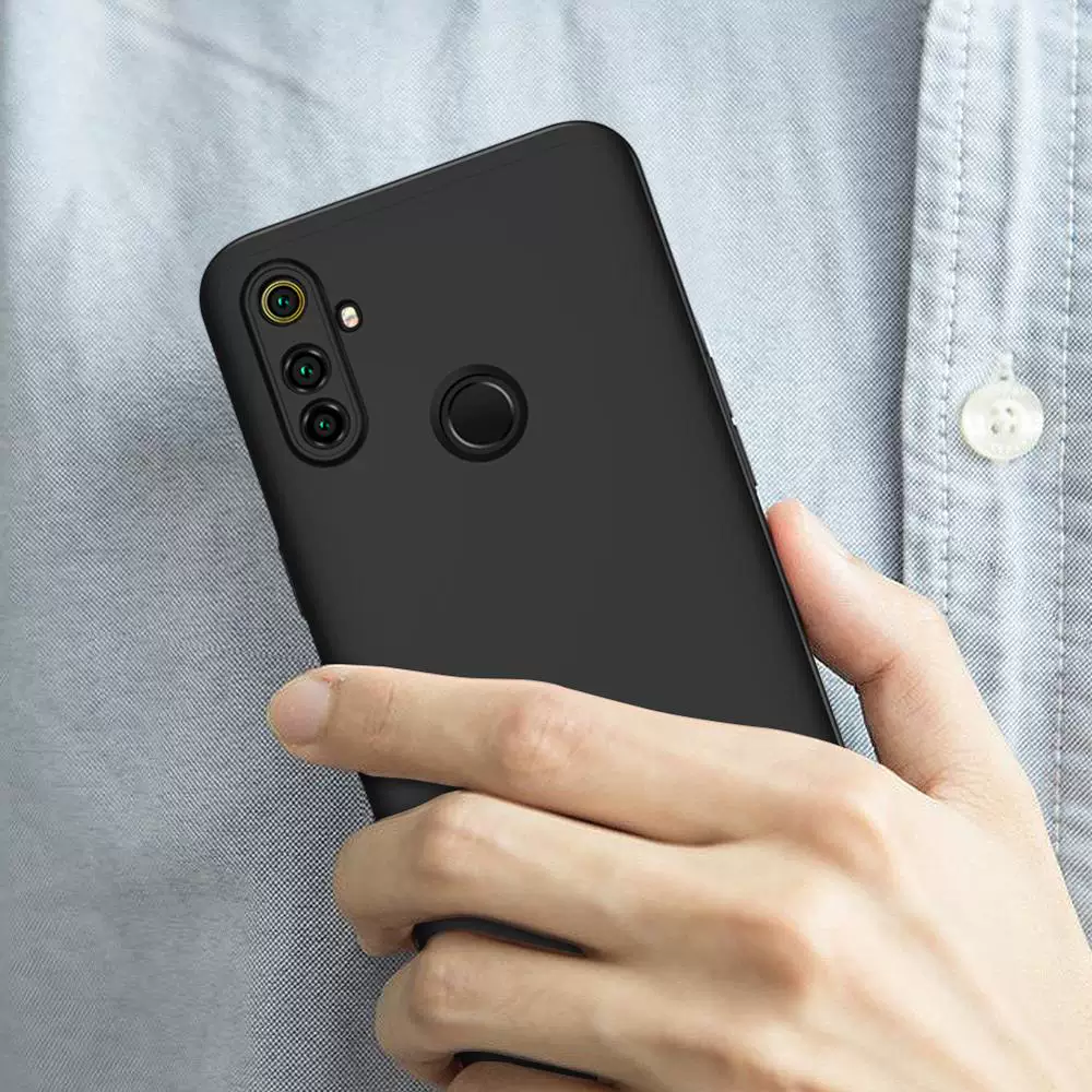 Чехол для OPPO Realme C3 из твёрдого гибридного PC 360 полнотелая защита