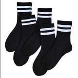 Martens, черные носки, цветные хлопковые гольфы, японские туфли для кожаной обуви, в корейском стиле