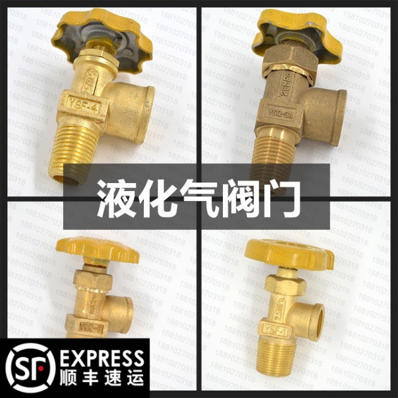 Liquefied gas valve YSF-1 YSQ-3 YSQ-3A YSF-4 15 kg YSF-4 bottle valve accessories 5 kg