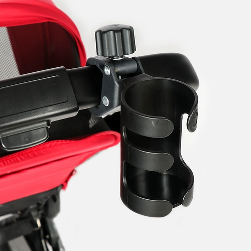 Крутящаяся коляска, держатель для стакана со стаканом, бутылочка для кормления, универсальный держатель для бутылки