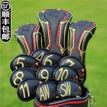 S08 wood club cover putter cover golf club cover club head cover ball head cover hat cover Hongma