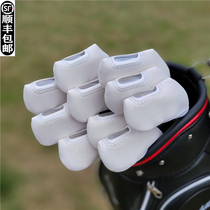 Black universal golf club cover club head cover iron cover ball head protective cover hat cover wooden club cover