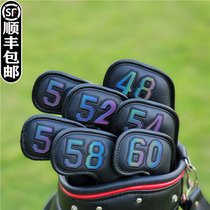 Golf club cover club head cover universal model for men and women putter chip angle sand club cover magnet closure