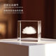 Dou Xiaohongshu ຮັບຮອງເອົາ Cloud Cube Crystal Ornament Cloud Desk Object