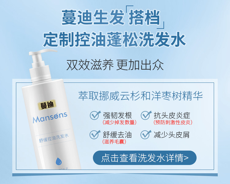 临床认证有效 蔓迪 米诺地尔酊溶液 防脱生发喷剂 60ml*3盒 图4