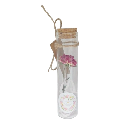 Мини -желание бутылочных высушенных цветов образцы букета сувенирные стеклянные пробирки бессмертные цветочные украшения для подруги учителя