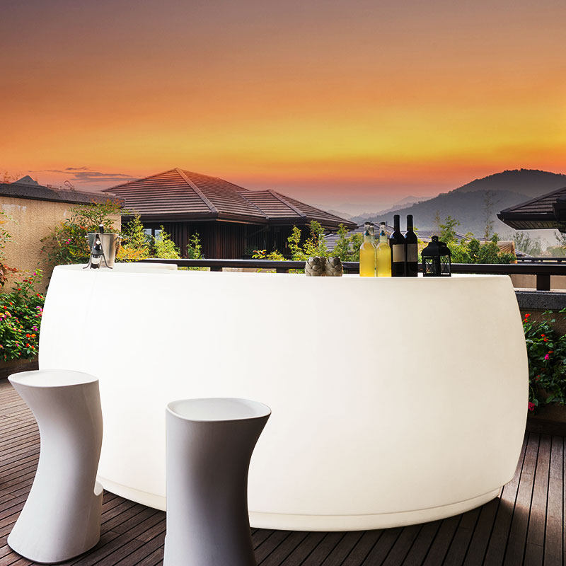 Led luminous bar Desk Active Creative Hotel Removable Combined Table And Chairs Cocktail OUTDOOR BRIEF BAR-Taobao