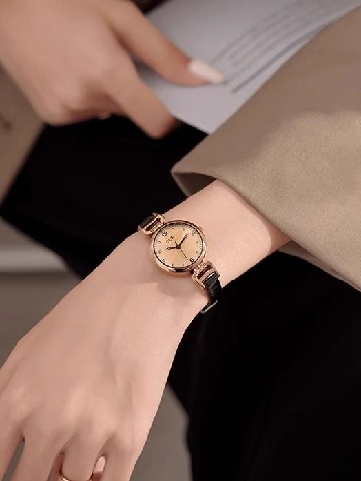 Civil Service Mechanical Watch Exam-Specific Watch for Women, Vintage Pointer Style, Suitable for Public Exams, High School Students, Silent, Waterproof, Quartz