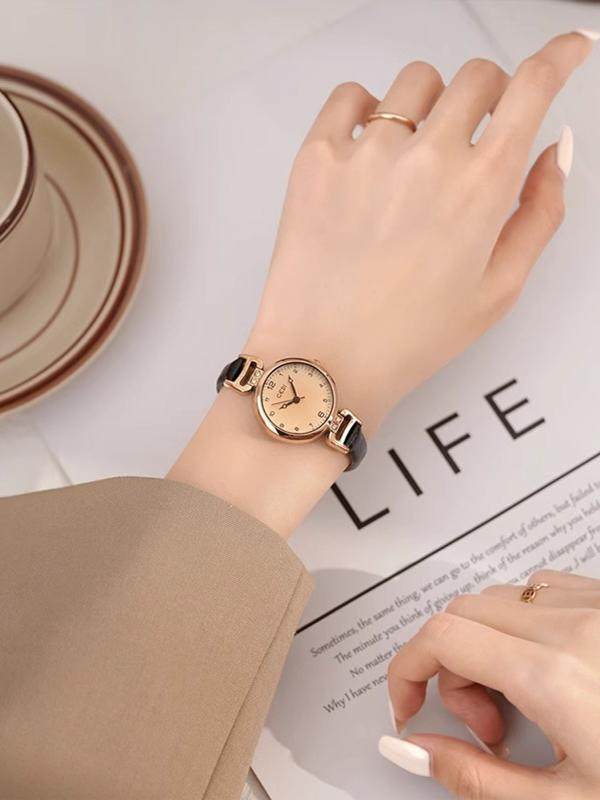 Civil Service Mechanical Watch Exam-Specific Watch for Women, Vintage Pointer Style, Suitable for Public Exams, High School Students, Silent, Waterproof, Quartz