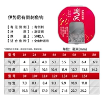 У Iseni есть шипы [50 штук] [обновление и укрепляют высокоуглеродистые острые, а не бегущую рыбу]