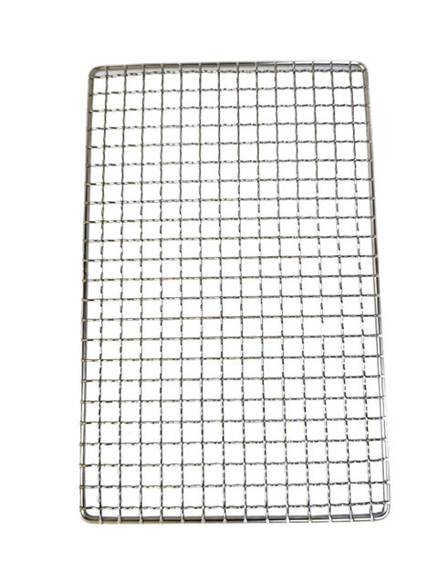 Barbecue Grill Stainless Steel Rectangular Grill Grate Oven Grid Outdoor Home Use Thickened Barbecue Mesh