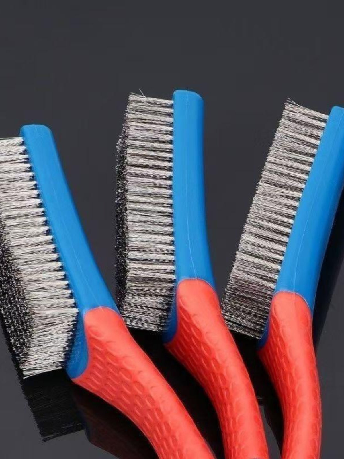 Walnut Polishing Wire Brush 304 Stainless Steel Brush Non-Fading Vajra Bodhi Cleaning Brush Tool