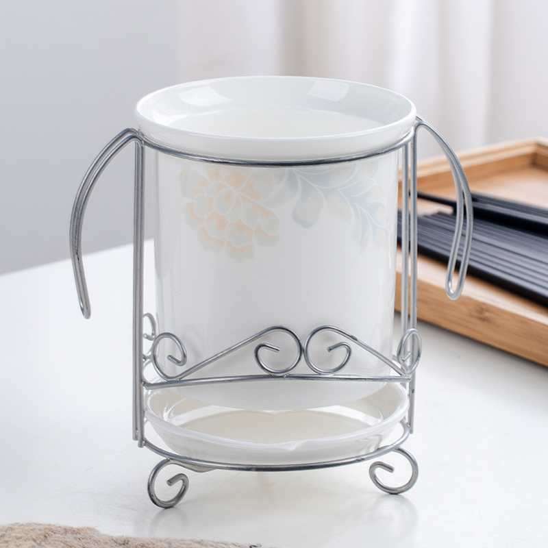 Chopstick basket frame for multi-functional asphalt chopstick cage household chopstick chopstick tableware spoon collection box