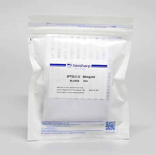 经典科研专用产品 biosharp BL545A IPTG溶液 50mg/ml 5ml