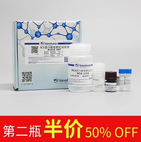 科研专用 经典产品 biosharp BL521A BCA蛋白浓度测定试剂盒 500T
