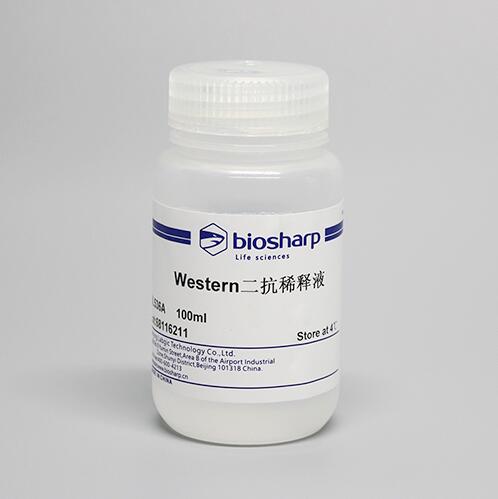 科研专用 经典产品 biosharp BL536A Western二抗稀释液 500ml