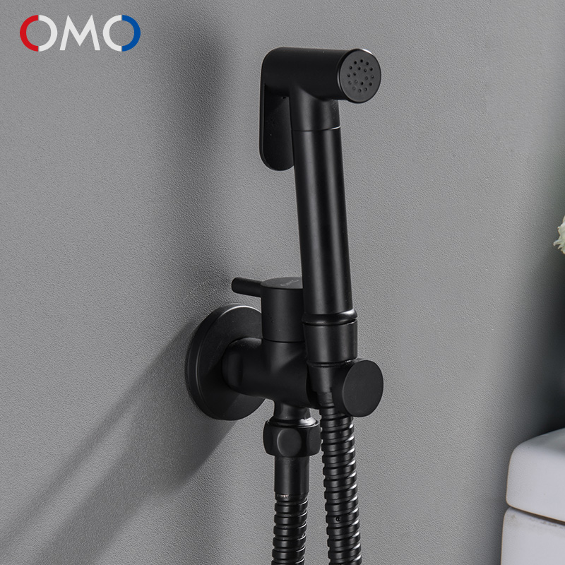 All copper toilet companion flushing spray gun three-way faucet dressing room pressurized women washer nozzle high pressure flushing toilet