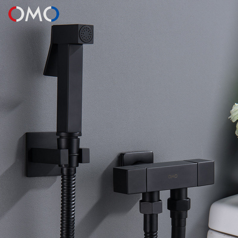 Full copper toilet partner flushing spray gun tap water faucet Home Maternity wash Flushing Themakeup Room Toilet High Pressure Spray Head