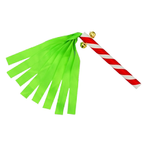 Kindergarten childrens flower stick equipment dance flower stick cheerleading square dance bell lotus ring stick sports meeting props