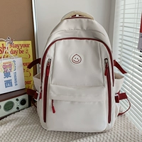 Белый с красным без висящих украшений