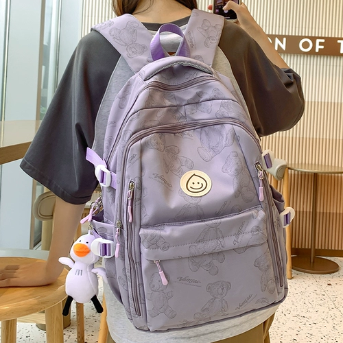 Ранец, сумка через плечо, вместительный и большой рюкзак, подходит для студента, для средней школы