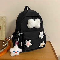 Черная труба с 3 звездами 1 костяная голова+белая звезда, висящая украшение