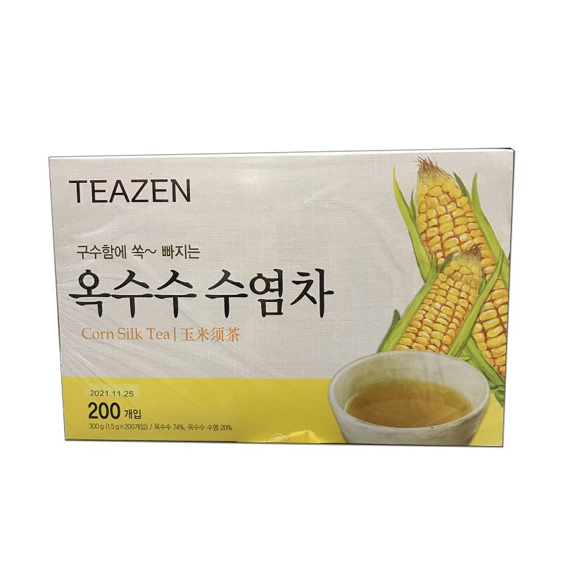 South Korea imported TEAZEN corn silk tea bag 1 5g*200 bags