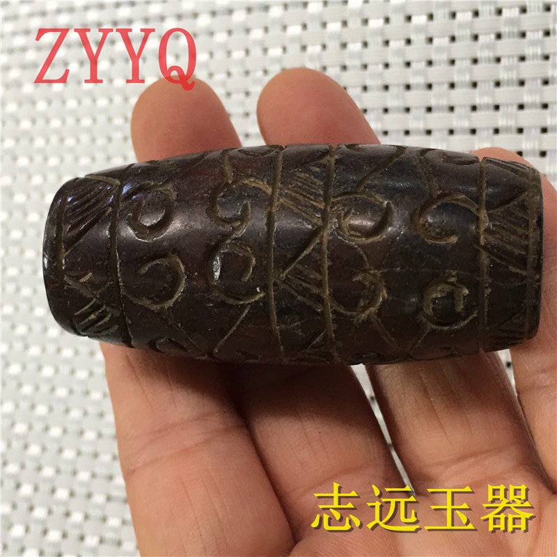 In the period after the ancient and Warring States period, the palace of the king of Wei, the king of Wei, the special antique round jade antique antique rare