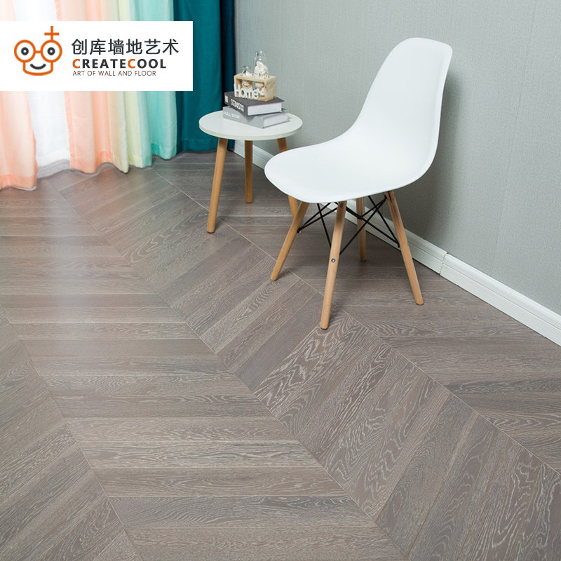 Create a Fish Bone Fish Bone Specifications Multilayer Solid Wood Composite Floor Man Specified Nordic Floor V08L21