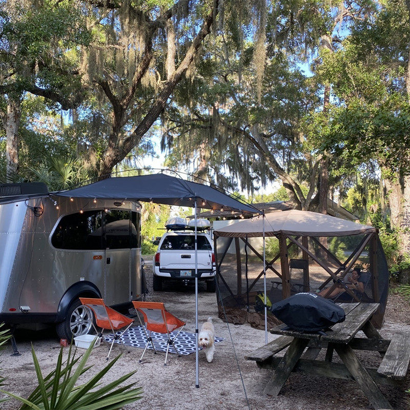 Автомобиль счет сторону 跨境新款车载户外野营帐篷侧边遮阳棚防雨防晒车尾帐篷车边天幕