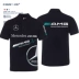 áo polo trắng Mercedes-Benz AMG Maybach có thể được tùy chỉnh 4S cửa hàng quần áo làm việc áo POLO nam và nữ áo thun ngắn tay áo thun có cổ Polo