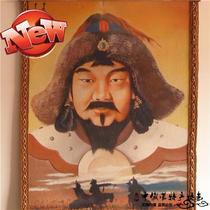 Mongolian Felt Paintings as Gith Khan Like Inner Mongolia J Featured Ethnic Handicraft Mongolia Package Decorative Painting Felt Painting