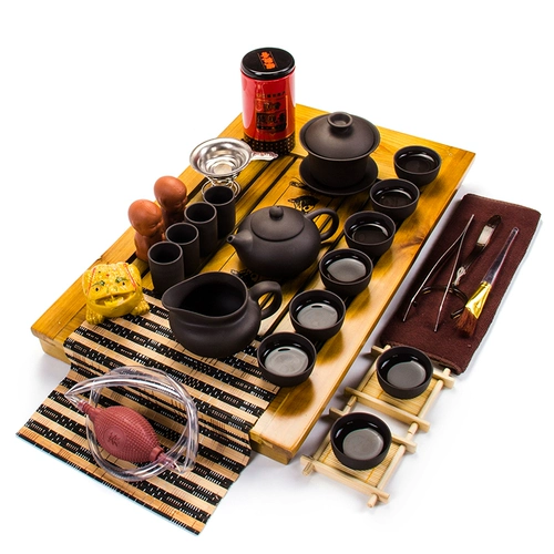 Современный чайный сервиз для домашнего использования, комплект, круглый заварочный чайник, простой и элегантный дизайн, китайский стиль