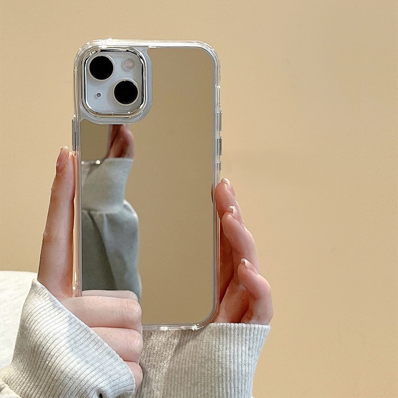 Makeup Mirror Compatible with iPhone 15 Apple 14Promax Phone Case 17Pm Mirror Surface 13 High-End Feel 15Plus New Model for Women 11 Protective Case 12 Japanese and Korean Xr Creative Max Anti-Drop 16 Niche Makeup Mirror Compatible with iPhone 15 Apple 14Promax Phone Case 17Pm Mirror Surface 13 High-End Feel 15Plus New Model for Women 11 Protective Case 12 Japanese and Korean Xr Creative Max Anti-Drop 16 Niche