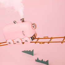 Valentines Day boyfriend birthday gift couple romantic creative girlfriend gift girl heart small train humidification girlfriend