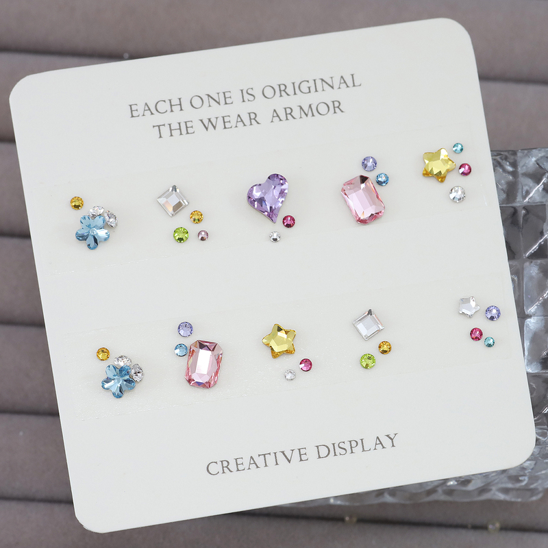 Austrian Swarovski Genuine Full Diamond Nail Art Material Kit Super Shiny Nail Rhinestone Set Little Monkey Austrian Swarovski Genuine Full Diamond Nail Art Material Kit Super Shiny Nail Rhinestone Set Little Monkey