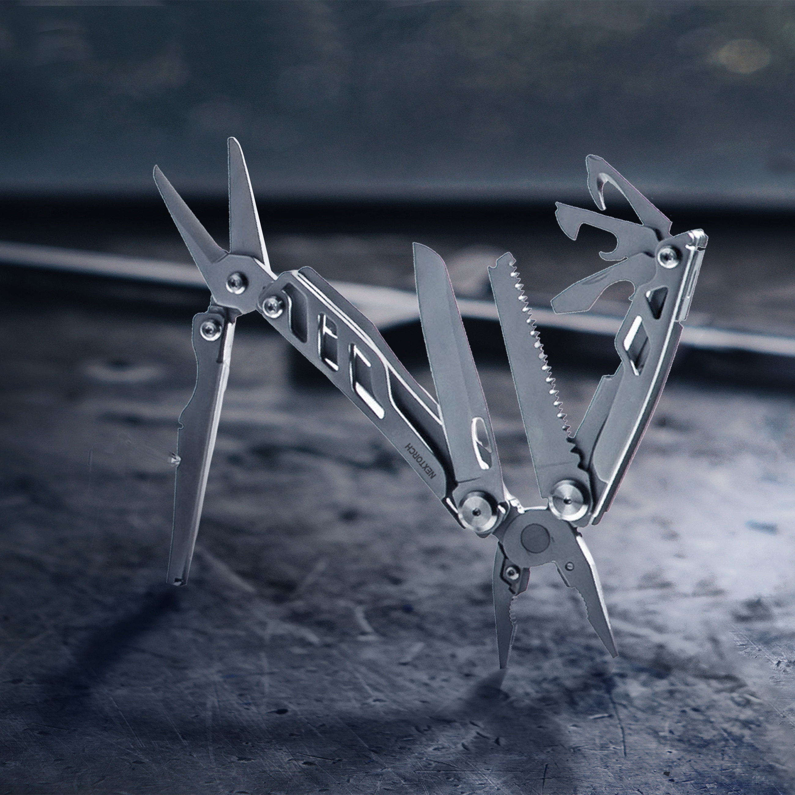 Narid Sharp Tactical Pliers Multi-functional tactical tool pliers 16-in-1 sharp outdoor lifesaving special pliers