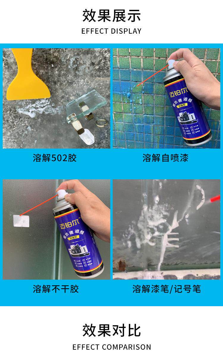 товар из китая 502溶解剂胶水速溶剂解胶水粘胶清洗剂除胶剂450ml【量大从优】定