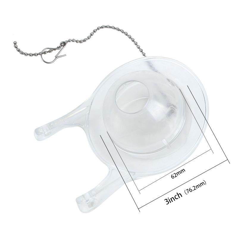 Санитарная система клапан  3寸inch透明拍盖马桶配件排水止水垫密封圈卫浴橡皮塞座便器水箱